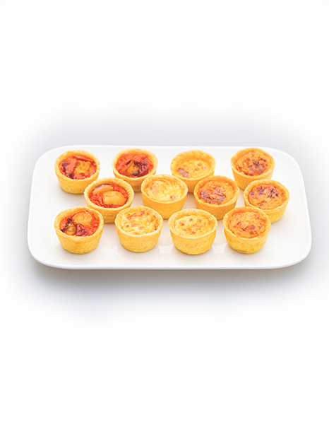 Mini quiches x15