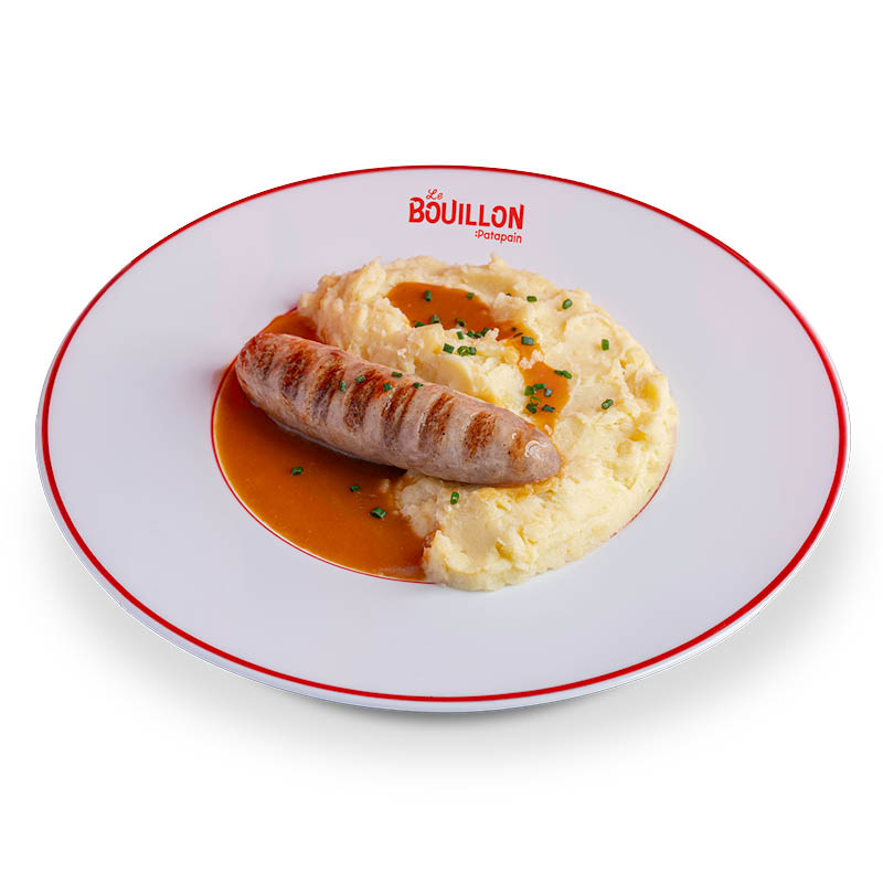 Saucisse purée