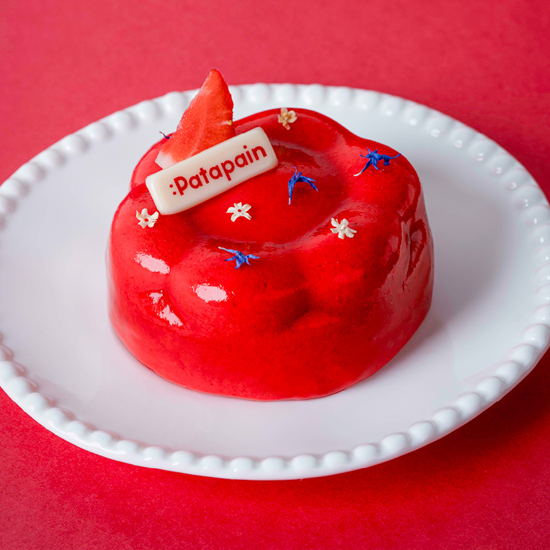 Petit camélia - pâtisserie signature individuelle par Noëmie Honiat