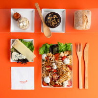 Plateau repas business Salade italienne veggie