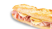Sandwich jambon emmental beurre