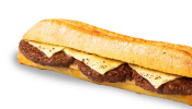 Sandwich chaud au steak de boeuf charolais sauce poivre