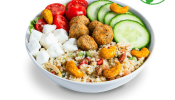 Super poke bowl mezze végétarien