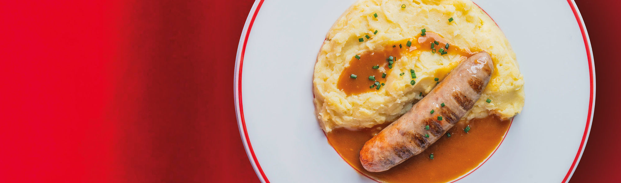 Saucisse purée