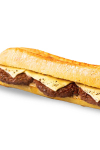 Sandwich chaud au steak de boeuf charolais sauce poivre